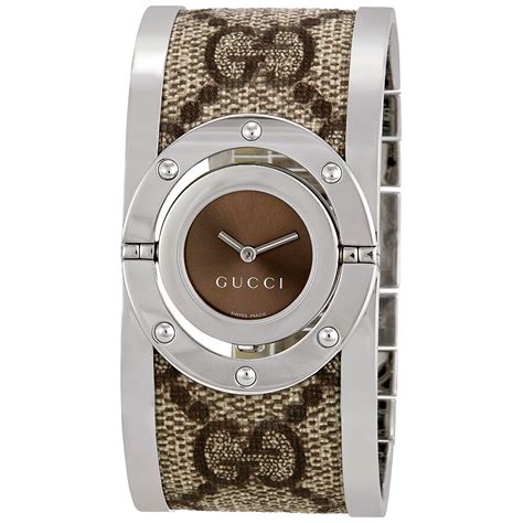 gucci women's twirl watch black|Gucci twirl watch links.